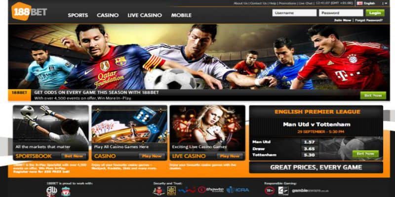 Review 188Bet - Trang Nhà Cái Bóng Đá Top Đầu Uy Tín Cá độ thể thao sôi động tại 188bet