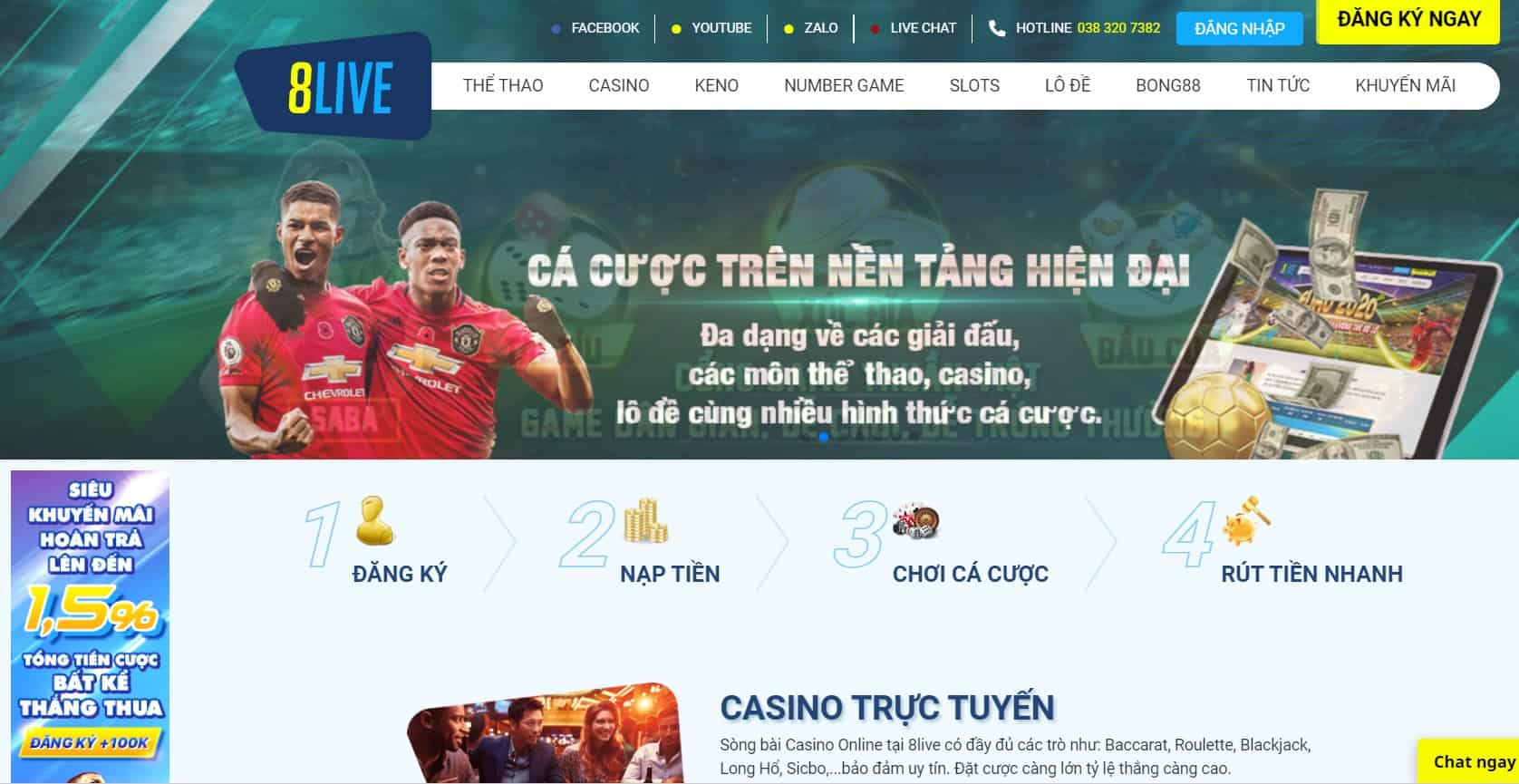 Đánh Giá 8live – Sân chơi cá cược trực tuyến đa nền tảng Đẳng cấp giải trí cá cược hấp dẫn tại 8live