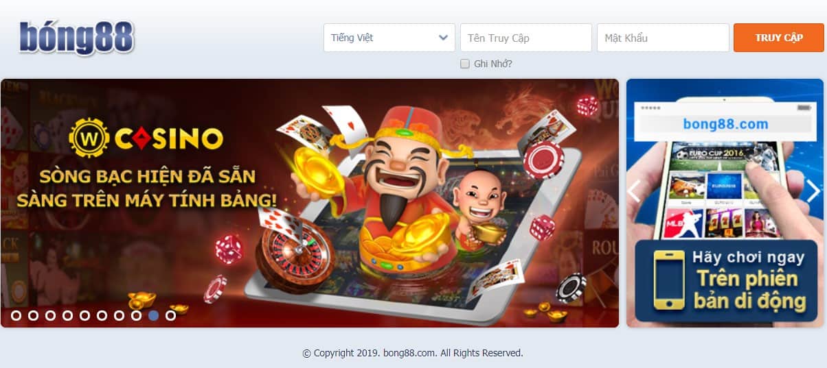 Review Siêu cá cược bóng đá - Nhà cái hiện đại Bong88 Hệ thống đặt cược hoành tráng