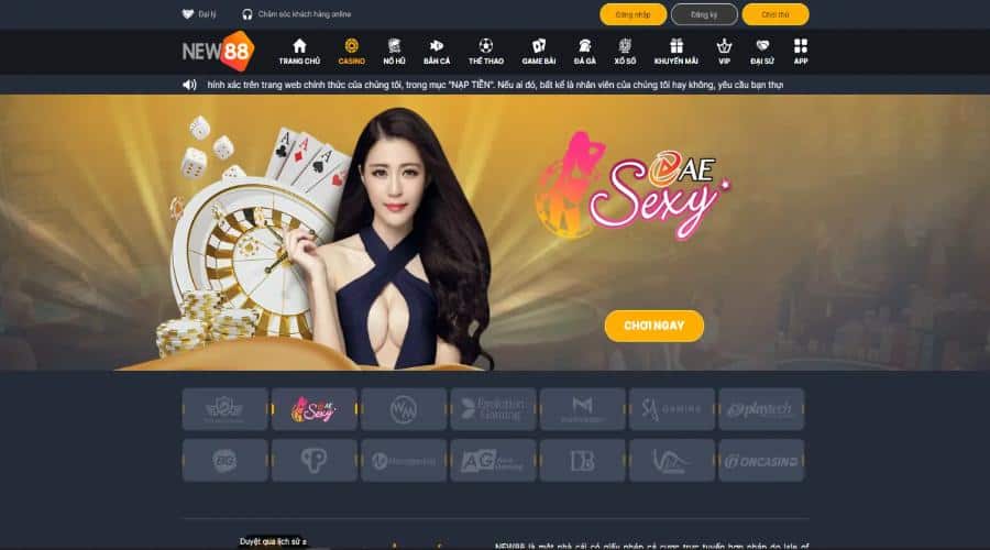 Đánh Giá Nhà Cái New88 | Link Đăng Ký, Đăng Nhập New88 Mới Nhất Sòng bài trực tuyến với hàng loạt tựa game độc quyền