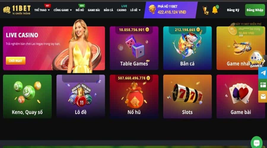 Đánh Giá Nhà cái 11bet – Chất lượng, uy tín hàng đầu Giao diện dễ sử dụng