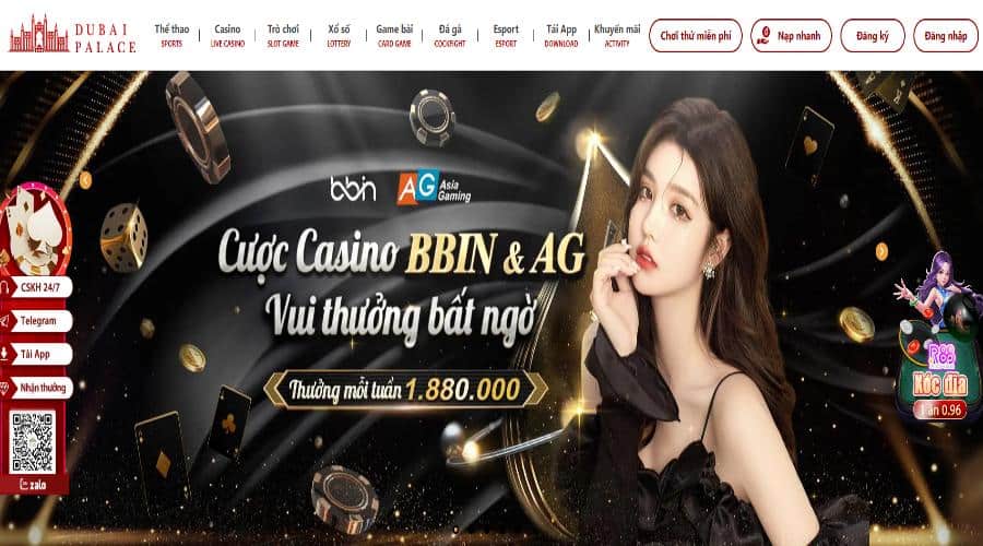 Đánh Giá Dubai Place - Thương Hiệu Đổi Thưởng Top 1 Giới thiệu về thương hiệu cá cược chất lượng cao Dubai Place